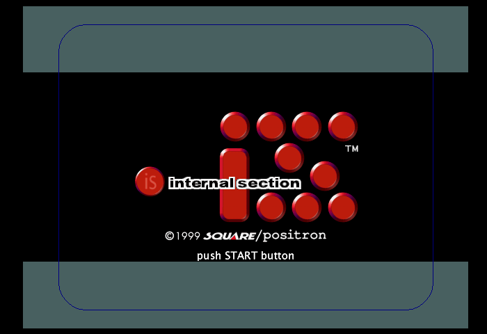 iS - Internal Section (english translation) Title Screen